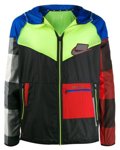nike wild run patchwork jacket