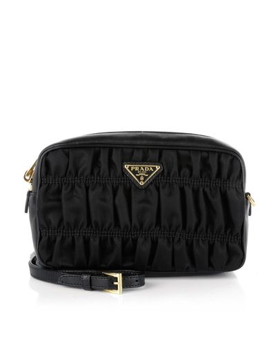 prada tracolla tessuto