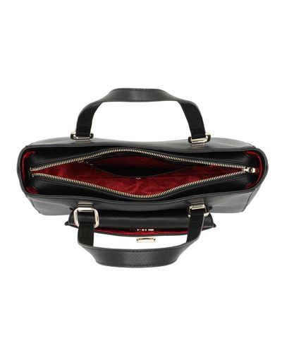 Love moschino saffiano handle bag nero Clearance