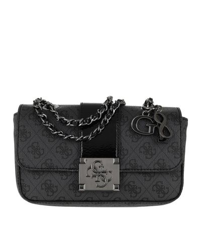 guess enrica logo crossbody bolsa