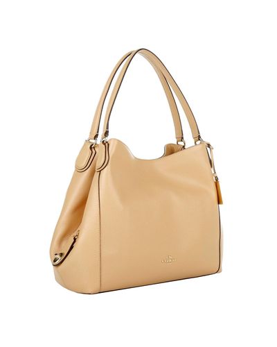 coach beechwood leather edie bolsa