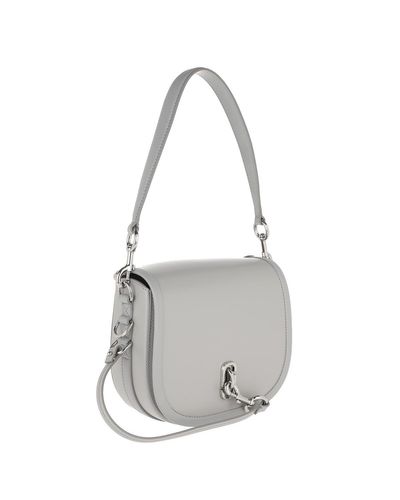 marc jacobs saddle bolsa grey
