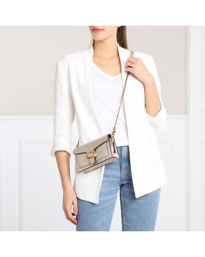 coach tabby metallic