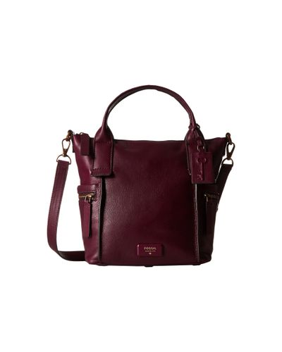 maroon satchel
