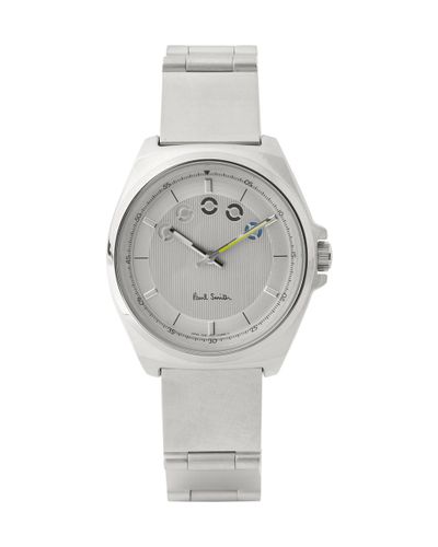 Paul Smith Five Eyes Stainless Steel Watch In Silver Metallic For Men Lyst