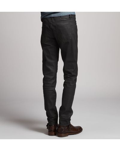 Belstaff Slim Fit Eastham Jeans in Black for Men - Lyst