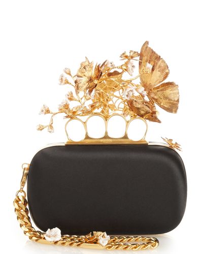 alexander mcqueen knuckle duster bolsa
