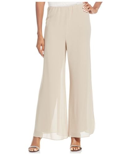 alex evenings chiffon pants