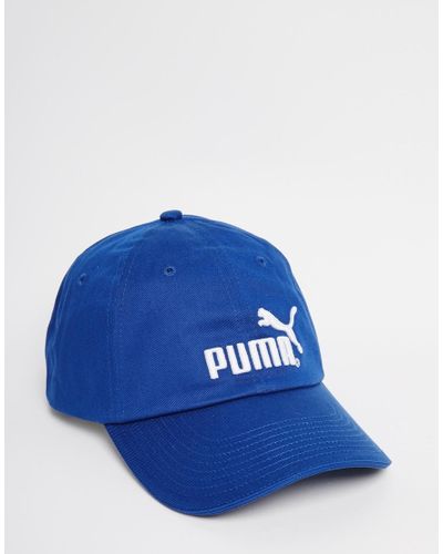 puma blue cap