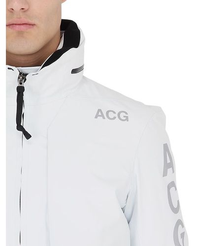 Nike Acg Gore Tex 2 In 1 System Shell Jacket In White For Men Lyst Nike Acg Gore Tex 2 In 1 System Shell Jacket In White For Men Lyst