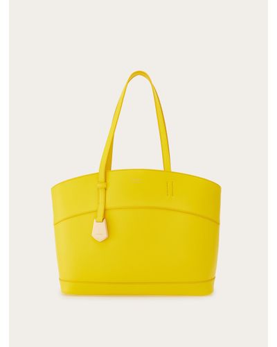 Ferragamo Charming Tote Bag (s) - Yellow