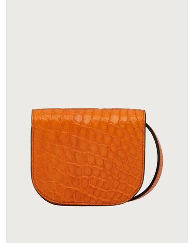 Ferragamo Minibag Gancini - Naranja