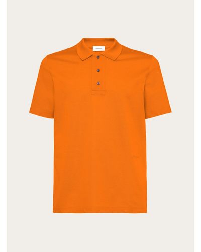 Ferragamo Polo Shirt - Orange