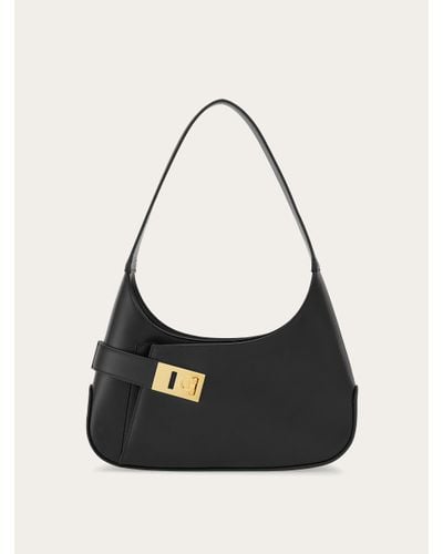 Ferragamo Women Hobo Shoulder Bag (m) - Black