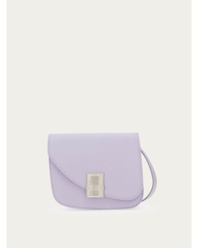 Ferragamo Women Fiamma Crossbody Bag (s) - Purple