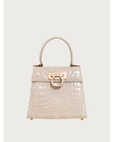 Ferragamo Iconic Top Handle Bags for Women - Up to 33% off | Lyst
