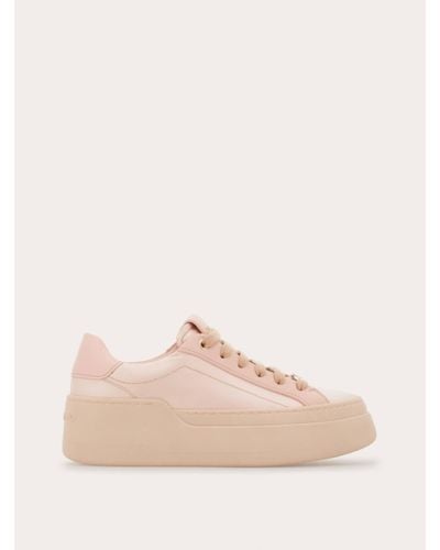 Ferragamo Women Wedge Sneaker - Pink