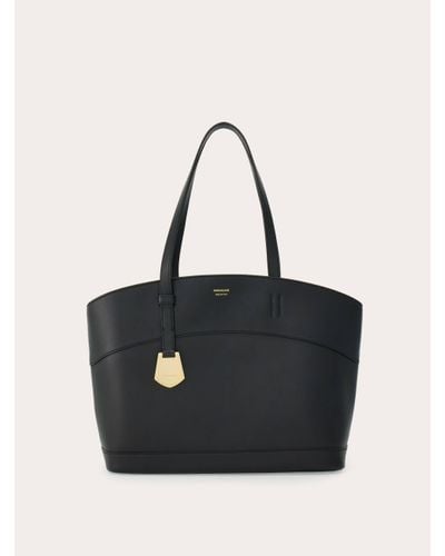 Ferragamo Charming Tote Bag (s) - Black