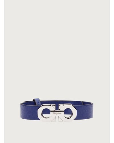 Ferragamo Gancini bracelet (L) - Bleu