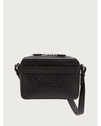 Ferragamo Gancini Cross Body Bag - Black