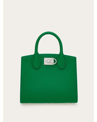 Ferragamo Studio Box bag (S) - Vert