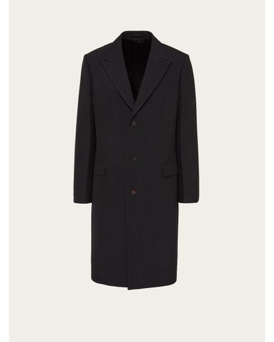 Ferragamo Single breasted coat - Noir