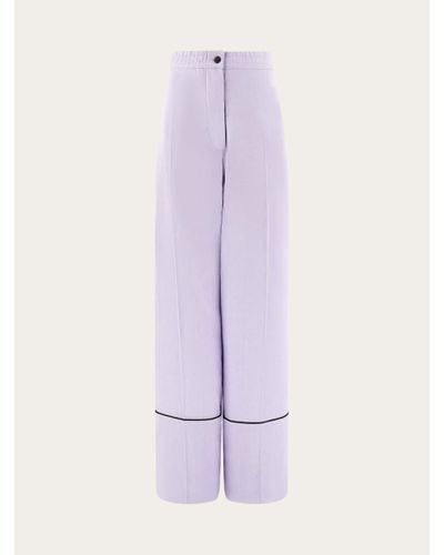 Ferragamo Femmes Pantalon Pyjama - Violet
