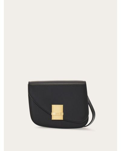 Ferragamo Fiamma crossbody bag (S) - Noir