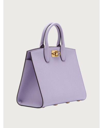 Purple Ferragamo Bags for Women Lyst