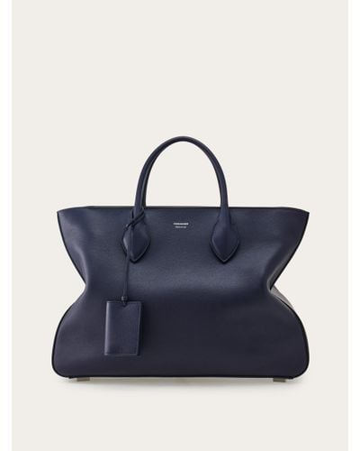 Ferragamo Tote bag (L) - Bleu
