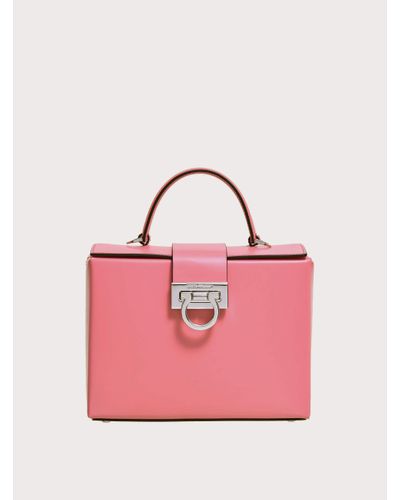 Ferragamo Trifolio Box Bag - Pink