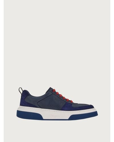 Ferragamo Herren Sneaker - Blau