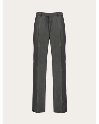 Ferragamo Tailored Pants - Gray