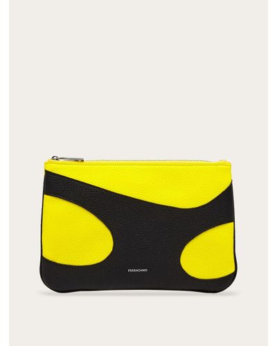 Ferragamo Pouch - Yellow