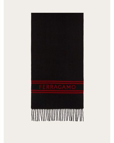 Ferragamo Cashmere scarf - Noir