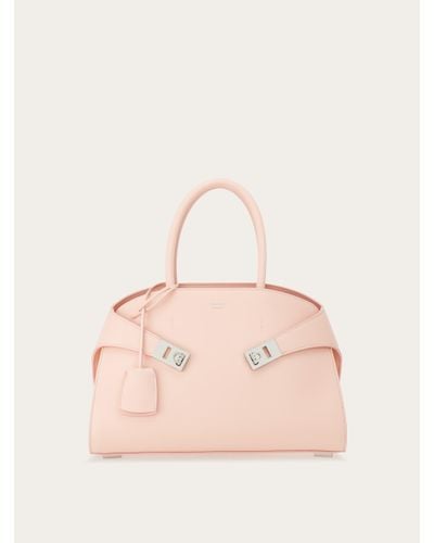 Ferragamo Damen Hug Handtasche (S) - Pink