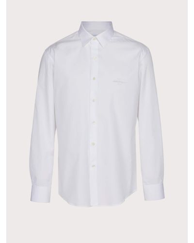Ferragamo Casual Shirt - White
