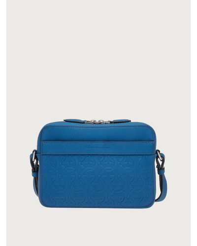 Ferragamo Borsa a tracolla Gancini - Blu