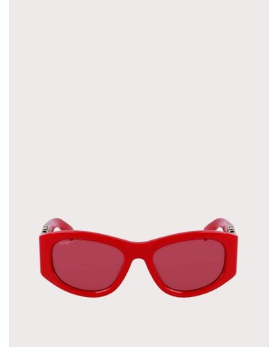 Ferragamo Sunglasses - Red