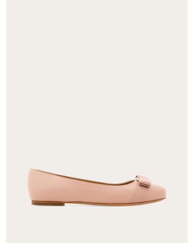 Ferragamo Varina Ballet Flat - Pink