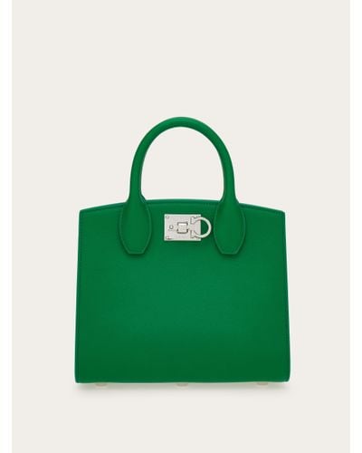Ferragamo Studio Box bag (S) - Verde