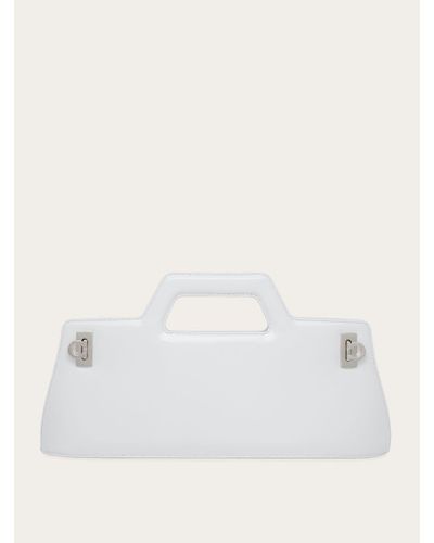 Ferragamo Bolso de mano Wanda East-West - Blanco