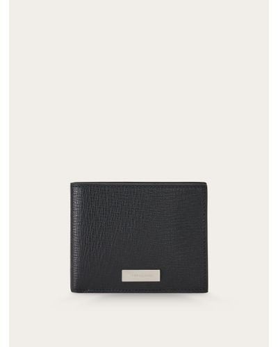 Ferragamo Wallet With Custom Metal Plate - Multicolor