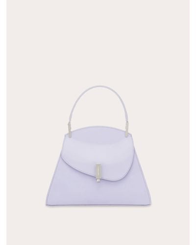 Ferragamo Geometric Handbag (S) - Purple