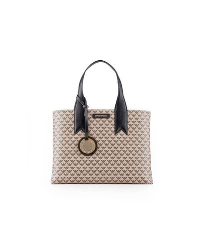 borsa armani beige