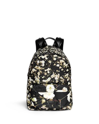 givenchy floral backpack