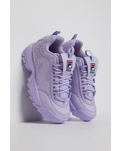 fila disruptor violet