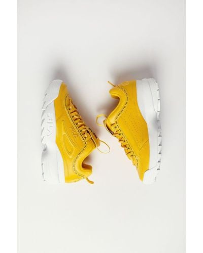fila disruptor 2 premium yellow Online Sale