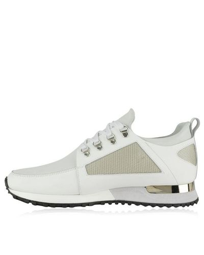 mallet shoes white