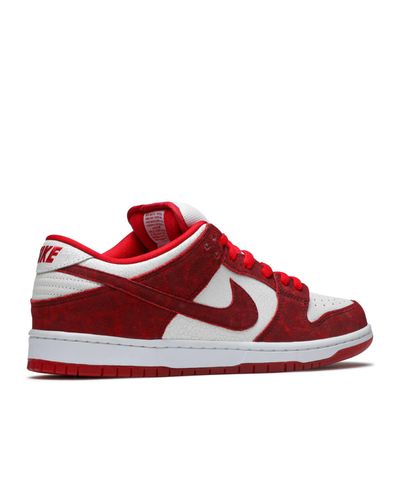 Nike Dunk Low Premium Sb 'valentines Day' in Red for Men - Lyst